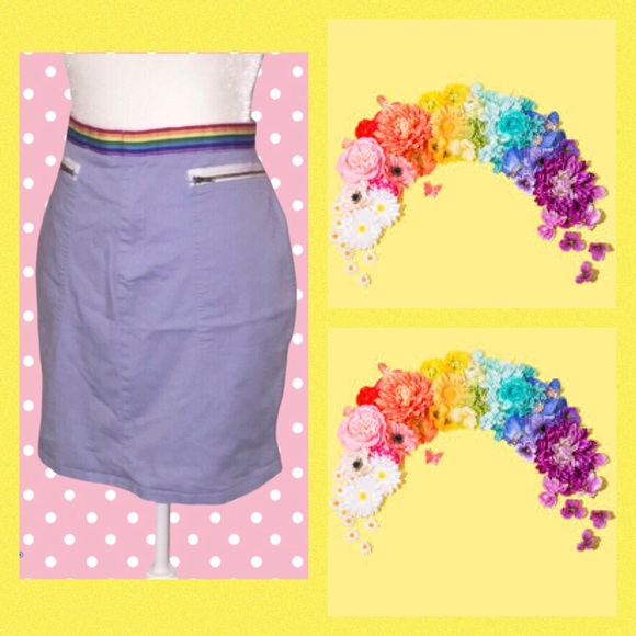 Junction West Dresses & Skirts - JW Div. of Junction West Vintage Periwinkle Skirt